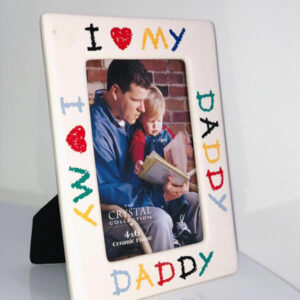 'I Love Daddy' picture frame